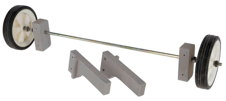 KERBL Räder-Nachrüstset für Hühnerstall Bonny